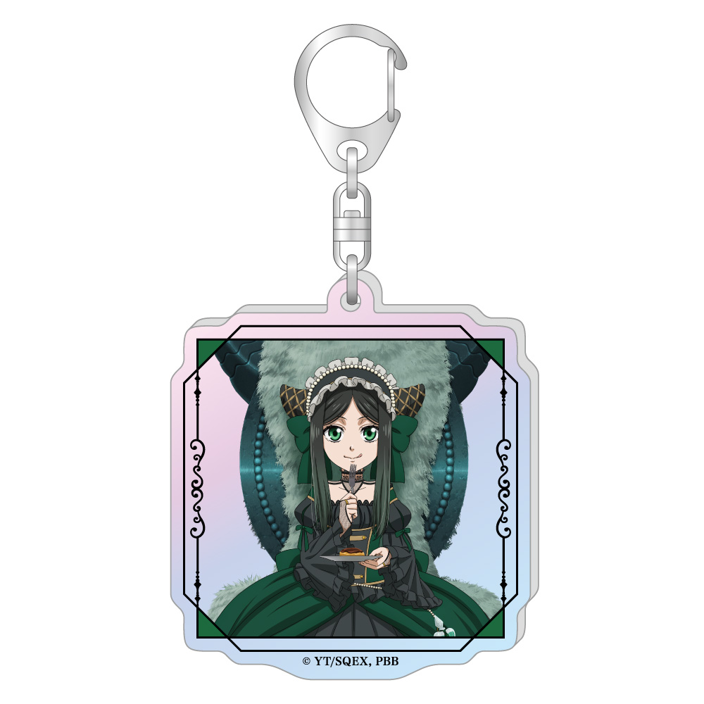 黒執事 -緑の魔女編-_描き下ろしオーロラアクリルキーホルダー / ジークリンデ・サリヴァン
