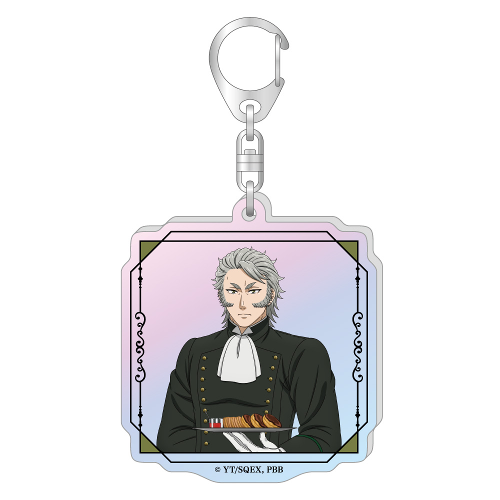 黒執事 -緑の魔女編-_描き下ろしオーロラアクリルキーホルダー / ヴォルフラム・ゲルツァー