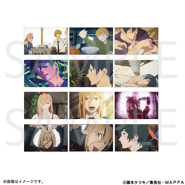 チェンソーマン_クリアステッカーセレクション　【BOX／12個入り】