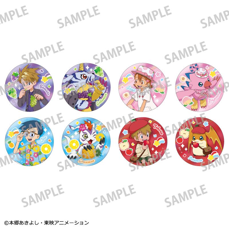 デジモンアドベンチャー_トレーディングメタリック缶バッジvol.2