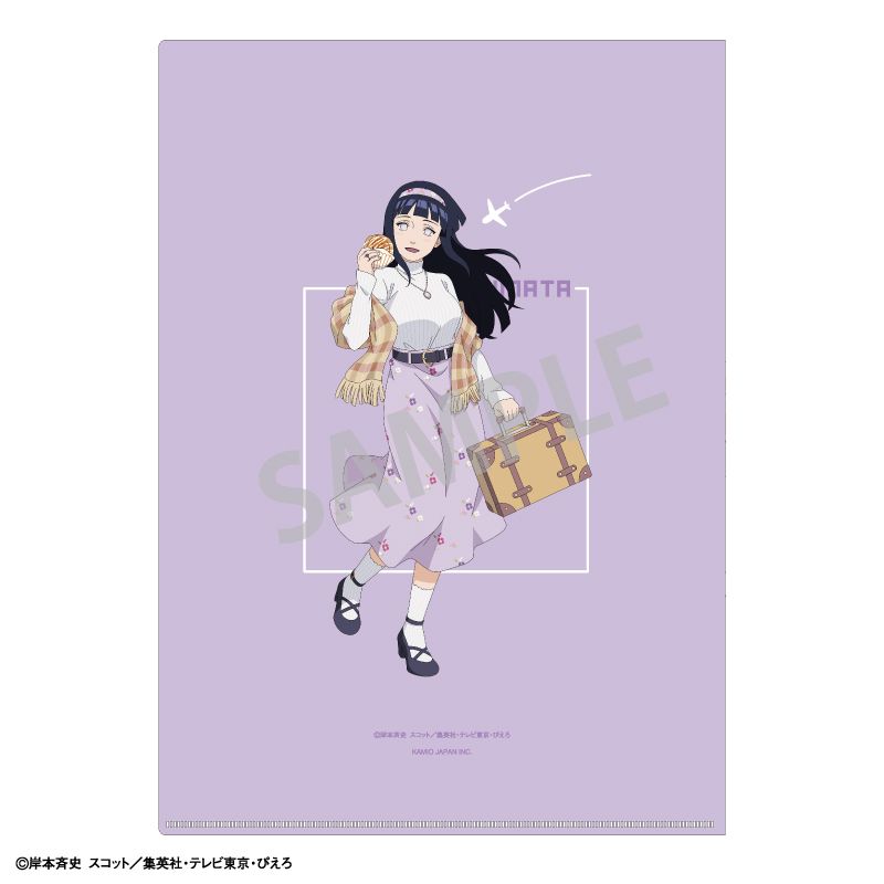 NARUTO-ナルト- 疾風伝_A4シングルクリアファイル 日向ヒナタ