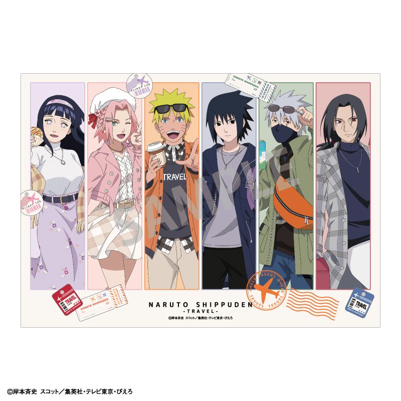 NARUTO-ナルト- 疾風伝_A4アクリルパネル／ぶらっと旅の巻！ | NARUTO