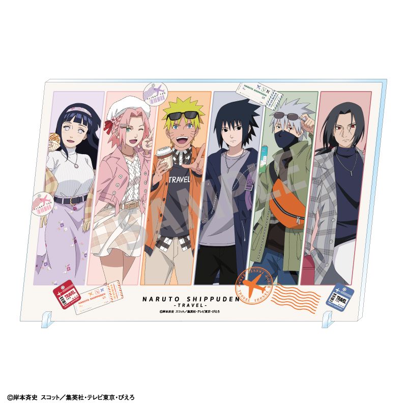 NARUTO-ナルト- 疾風伝_A4アクリルパネル／ぶらっと旅の巻！ | NARUTO