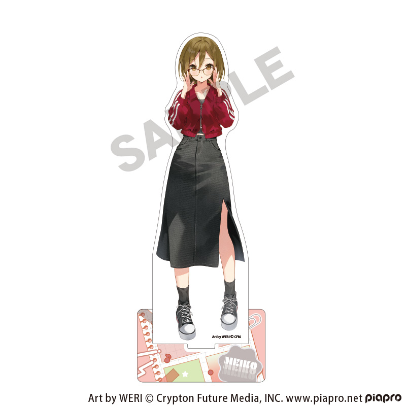 初音ミク_アクリルスタンド　MEIKO　メガネスタイル