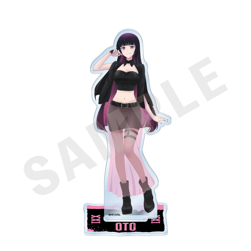 ロックは淑女の嗜みでして_アクリルスタンド（黒鉄音羽）