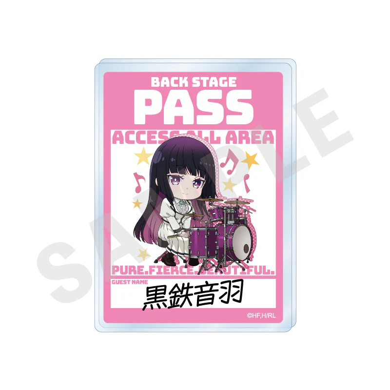 ロックは淑女の嗜みでして_お名前バッジ（黒鉄音羽）