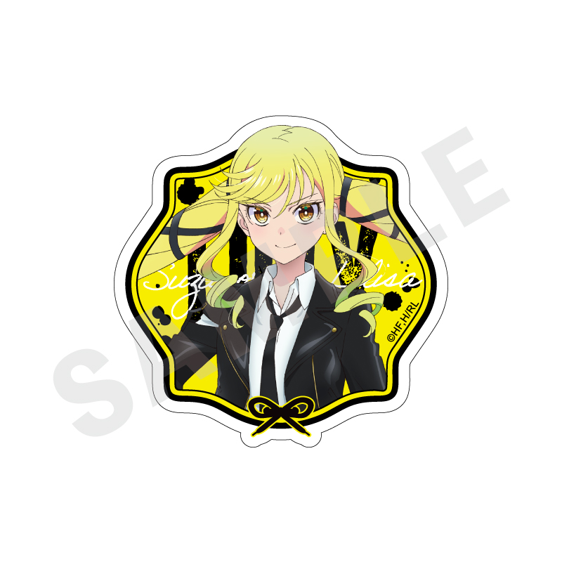 ロックは淑女の嗜みでして_ダイカットステッカー（鈴ノ宮りりさ）