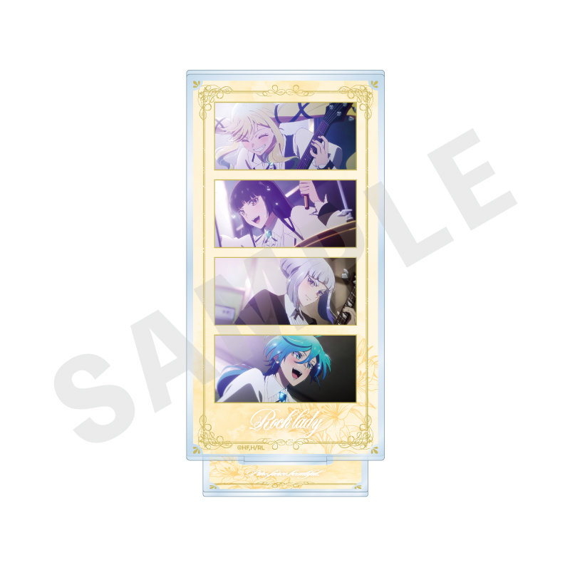 ロックは淑女の嗜みでして_場面写アクリルスタンド（オープニング）