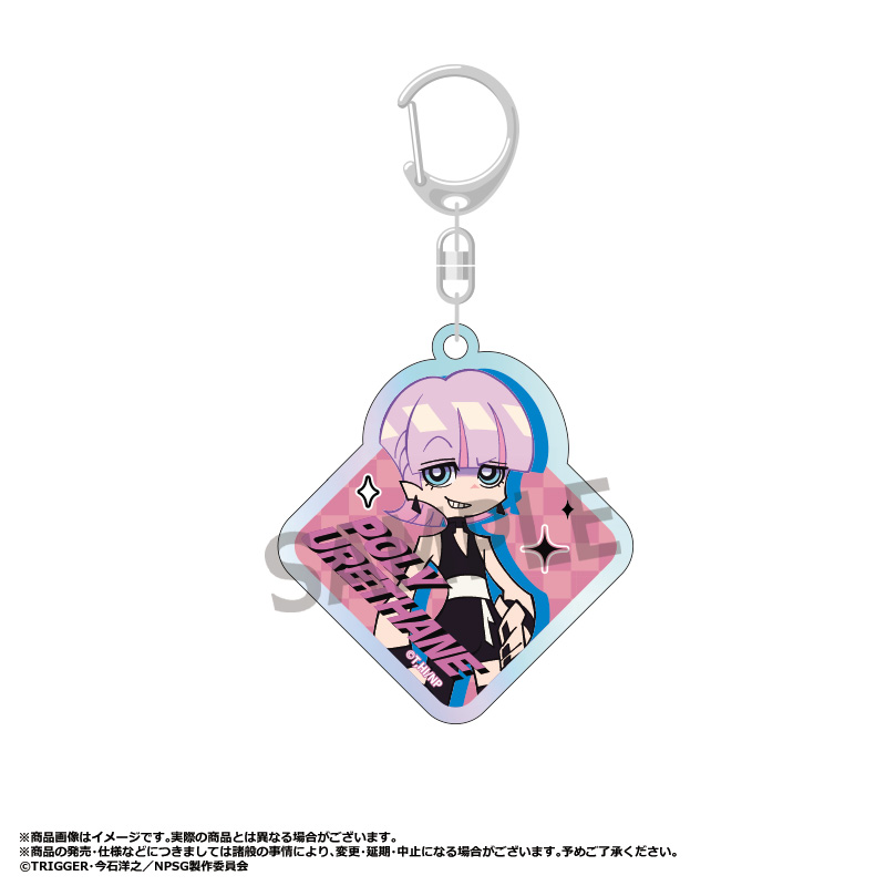 New PANTY & STOCKING with GARTERBELT_オーロラアクリルキーホルダー　E　ポリウレタン