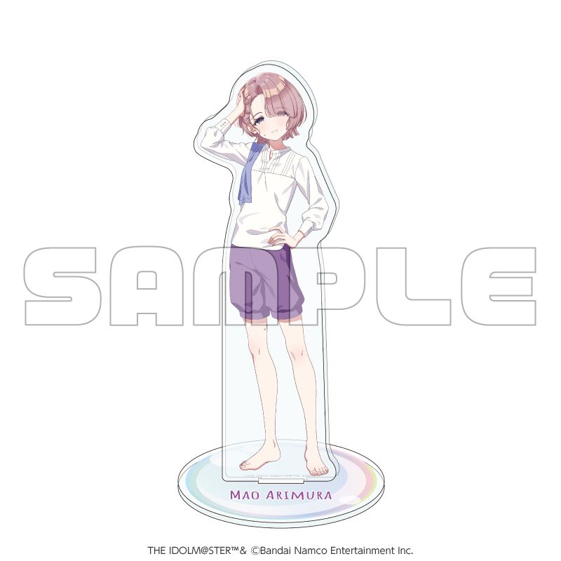 有村麻央 BIGアクリルスタンド 極楽湯 オンライン限定品 未開封 学マス 学園アイドルマスター×極楽湯 RAKU SPA_アクリルスタンド 有村麻央