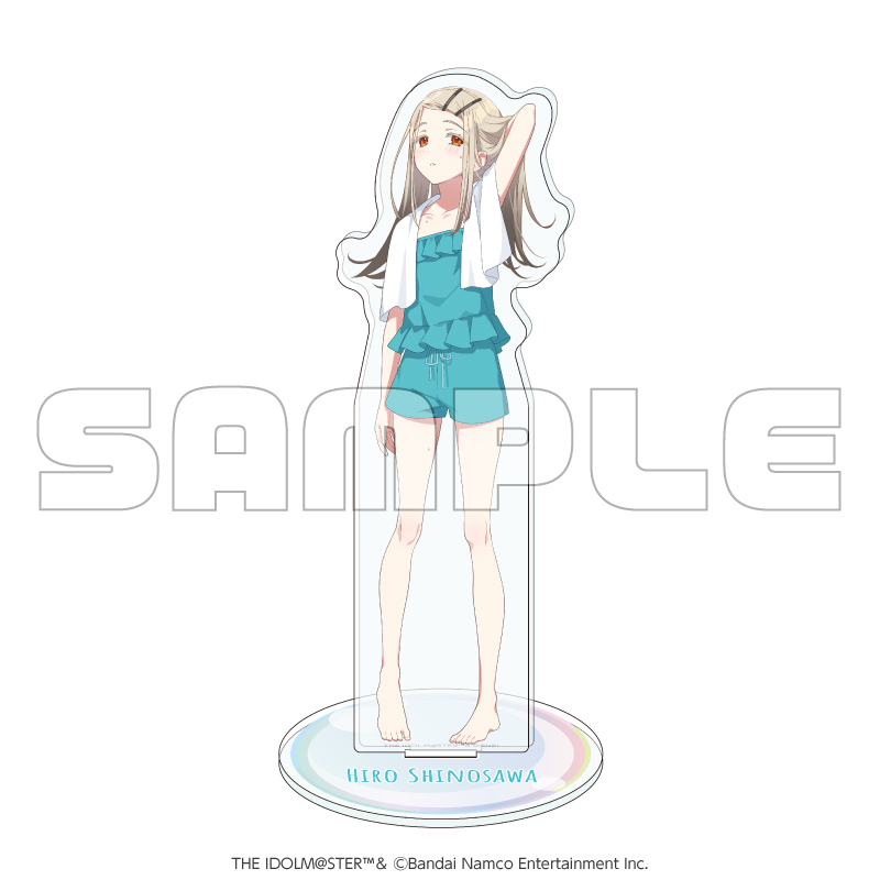 学園アイドルマスター×極楽湯 RAKU SPA_アクリルスタンド 篠澤広