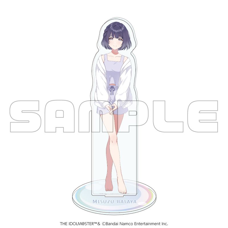 【11/24までの出品】極楽湯×学園アイドルマスターコラボ のぼり 秦谷美鈴 学園アイドルマスター×極楽湯 RAKU SPA_アクリルスタンド 秦谷美鈴