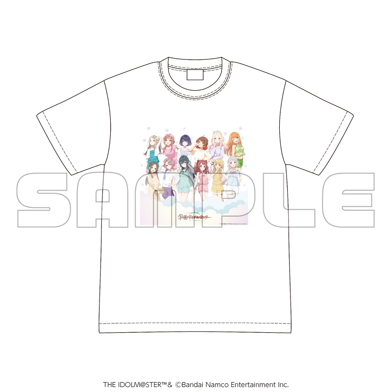 学園アイドルマスター×極楽湯 RAKU SPA_Tシャツ