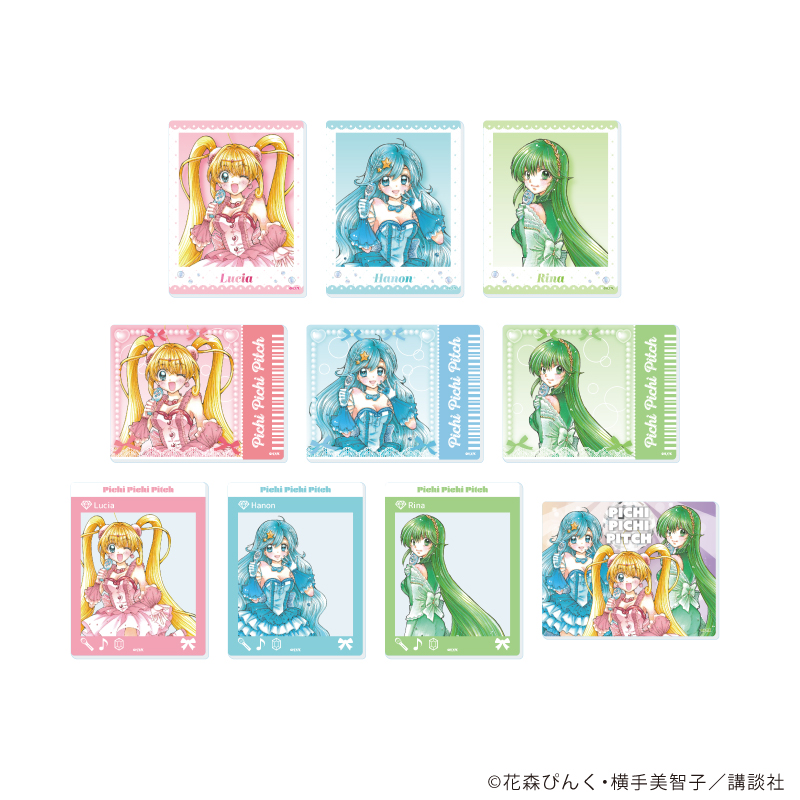 マーメイドメロディーぴちぴちピッチ_アクリルカード09/アイドル衣装ver. コンプリートセット(全10種)(描き下ろしイラスト)【コンプリートセット／10個入り】