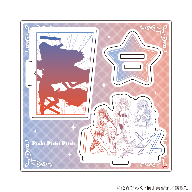 マーメイドメロディーぴちぴちピッチ_アクリルスタンドプレート03/ダーク・ラヴァーズ(公式イラスト)