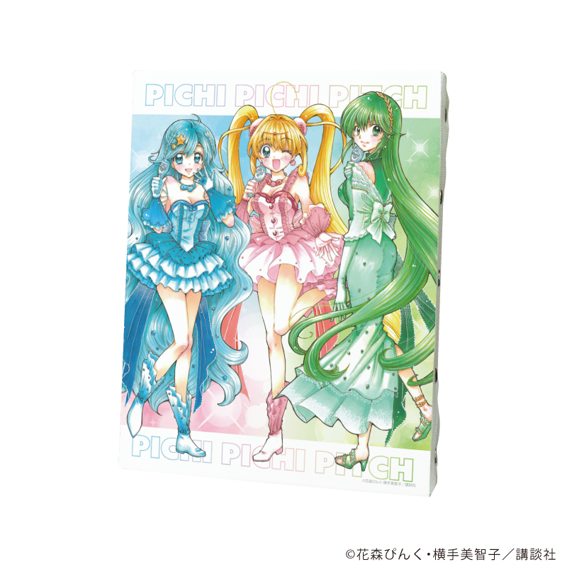 マーメイドメロディーぴちぴちピッチ_キャンバスボード03/集合デザイン アイドル衣装ver.(描き下ろしイラスト)