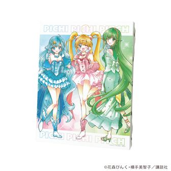 マーメイドメロディー ぴちぴちピッチ_ダイカットミニタオル レディ