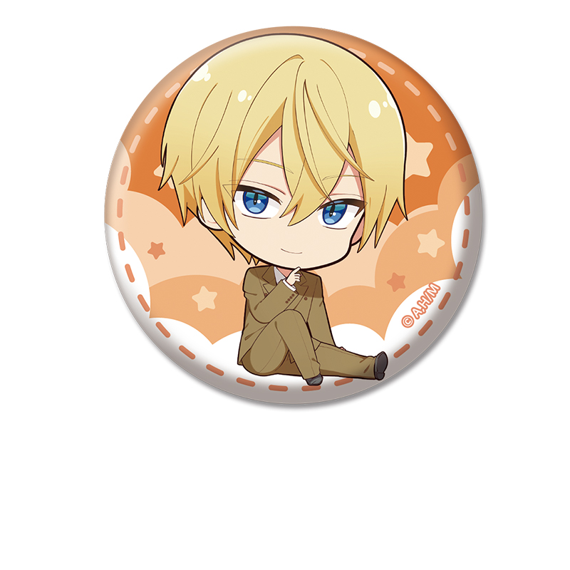 機械じかけのマリー_ぺたん娘缶バッジ アーサーA