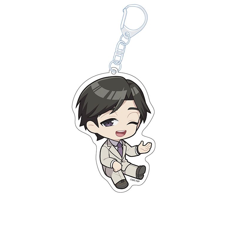 忍者と極道_ぺたん娘アクリルキーホルダー 輝村極道