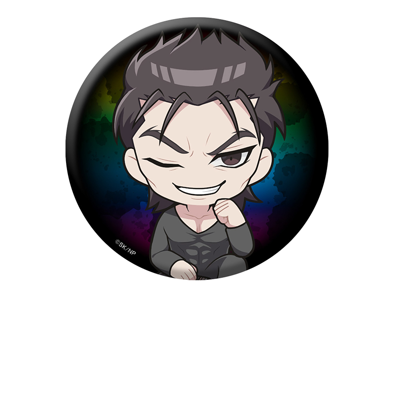 忍者と極道_ぺたん娘缶バッジ 神賽惨蔵