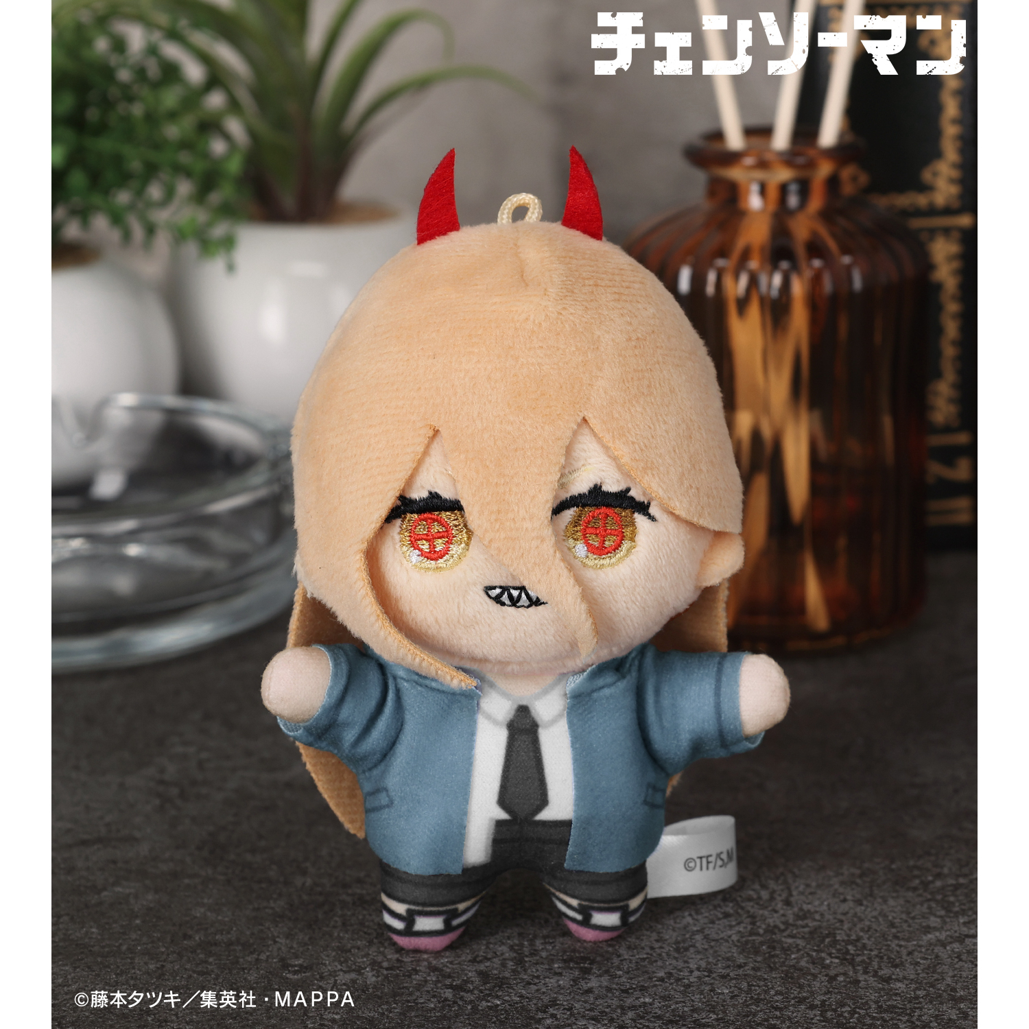 チェンソーマン_ちょこんと！ぬいぐるみマスコット（パワー）