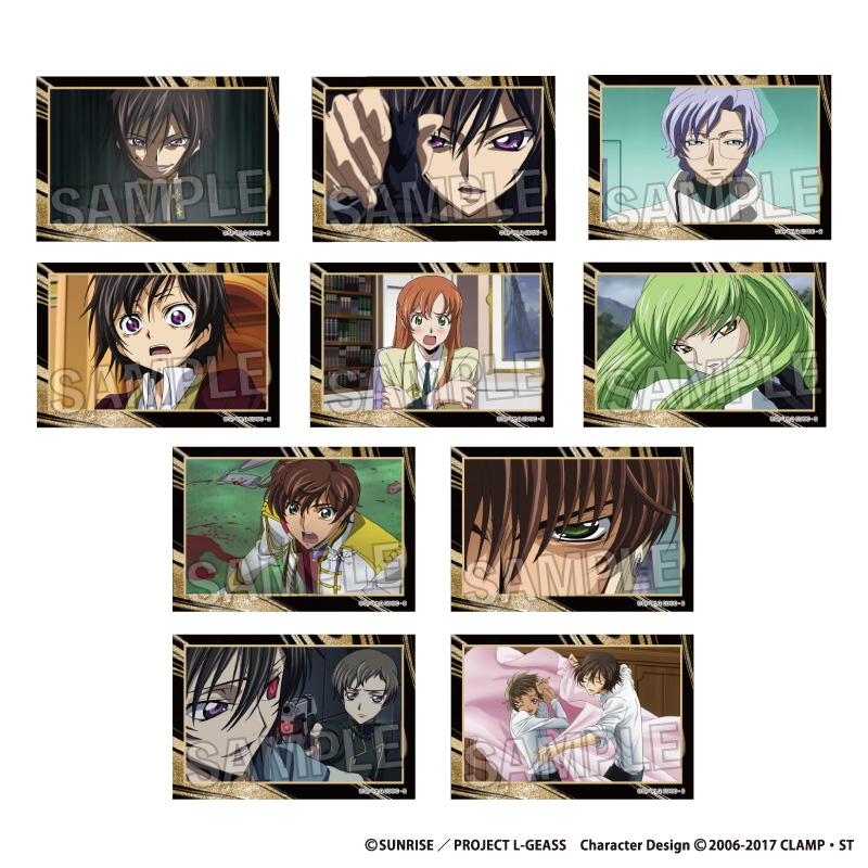 コードギアス 反逆のルルーシュ_トレーディング スタパネ vol.3　BOX1【BOX／10個入り】