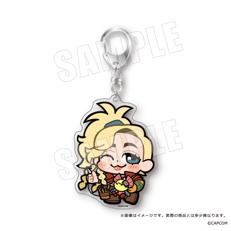 モンスターハンターワイルズ×ぶくぶ_おおきめアクリルキーホルダー 04 ジェマ