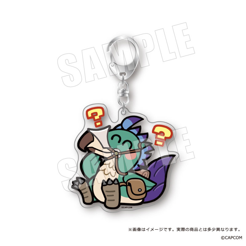モンスターハンターワイルズ×ぶくぶ_おおきめアクリルキーホルダー 06 セクレト
