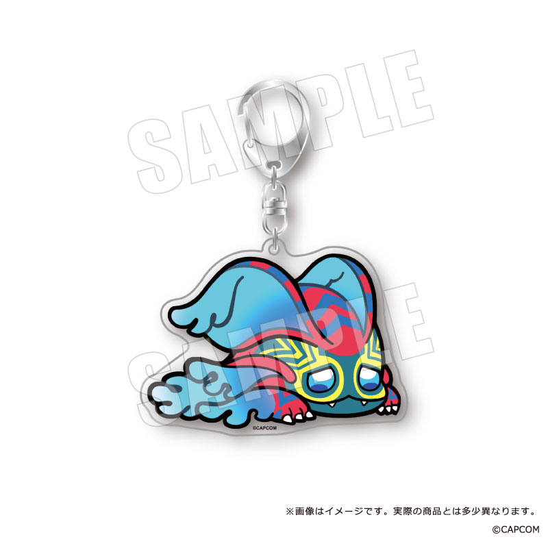 モンスターハンターワイルズ×ぶくぶ_おおきめアクリルキーホルダー 13 ウズ・トゥナ