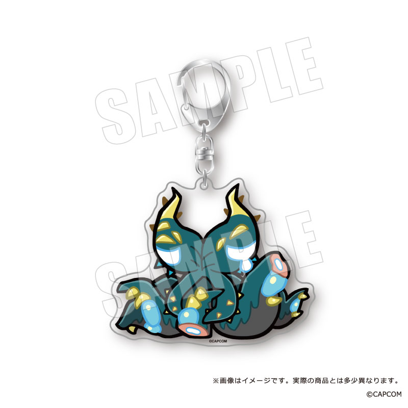 モンスターハンターワイルズ×ぶくぶ_おおきめアクリルキーホルダー 14 ヌ・エグドラ