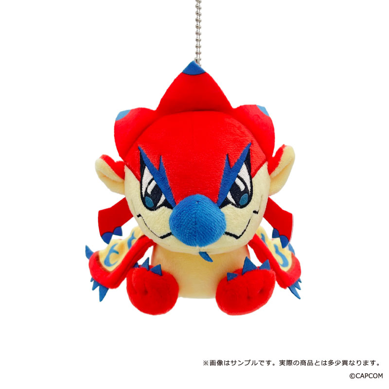 モンスターハンターワイルズ×ぶくぶ_ぬいぐるみマスコット リオレウス