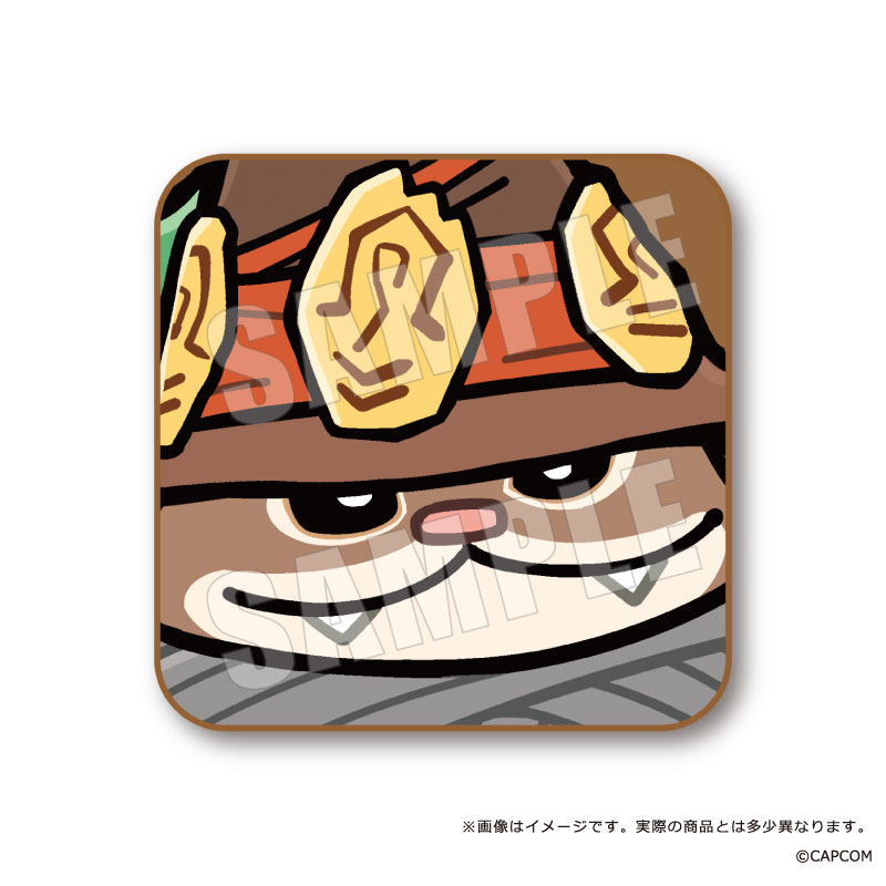 モンスターハンターワイルズ×ぶくぶ_ふぇいすタオル 06 ルロウ