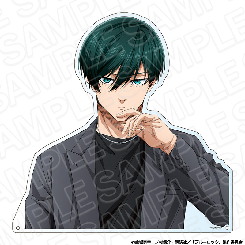 ブルーロック_特大ダイカットアクリルボード 糸師 凛 Black outfit ver.
