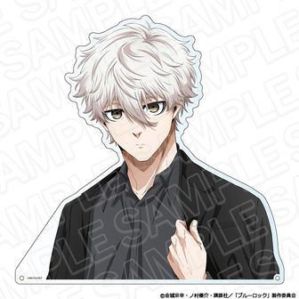 ブルーロック_描き下ろしハート缶バッジ（マリンルック）【BOX／7個