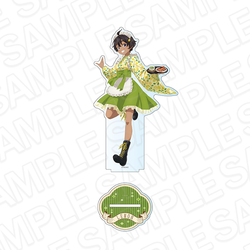 負けヒロインが多すぎる!_デカアクリルスタンド 焼塩檸檬 レトロカフェ ver.