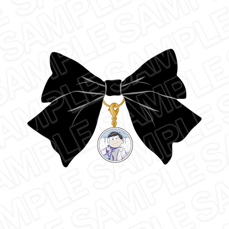 おそ松さん_ガラスリボンチャーム カラ松 中華風リボン ver.