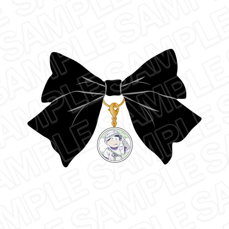 おそ松さん_ガラスリボンチャーム チョロ松 中華風リボン ver.