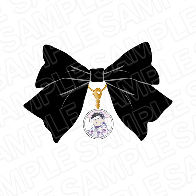 おそ松さん_ガラスリボンチャーム トド松 中華風リボン ver.