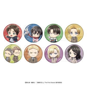 進撃の巨人 The Final Season_トレーディング缶バッジ Nemophila 【BOX