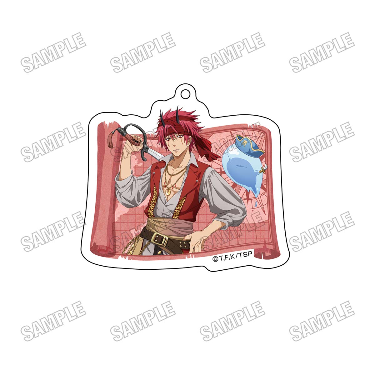 転生したらスライムだった件_描き下ろしアクリルキーホルダー【パイレーツver.】③ベニマル