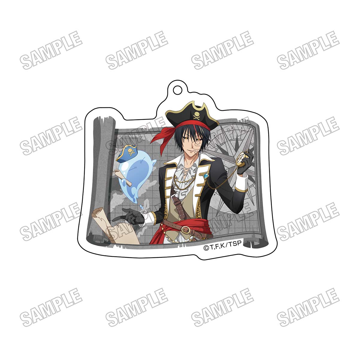 転生したらスライムだった件_描き下ろしアクリルキーホルダー【パイレーツver.】?ディアブロ