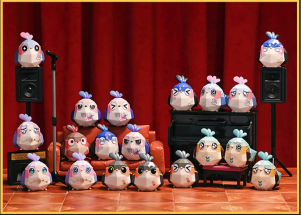 崩壊:スターレイル_折り紙の小鳥マッチ テーマミニブラインドパック