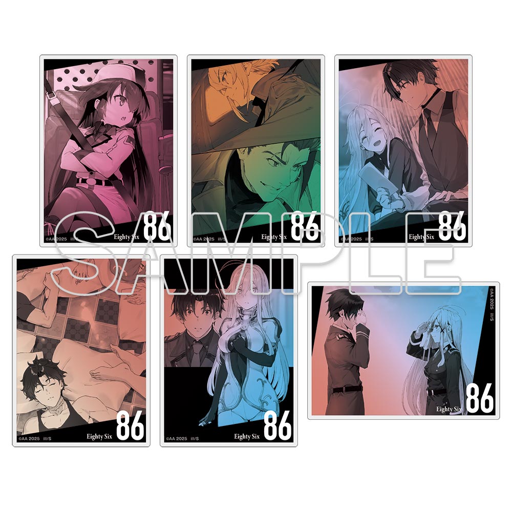 86ーエイティシックスー_8.6周年記念 トレーディングアクリルカード