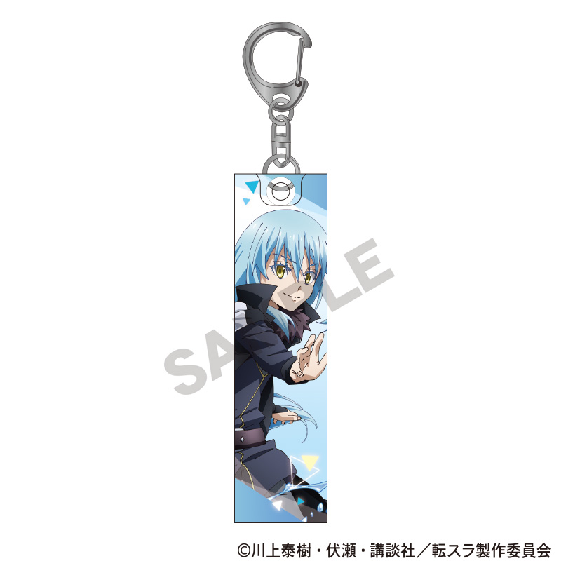 転生したらスライムだった件_アクリルスティックキーホルダー　リムル　トライアングル