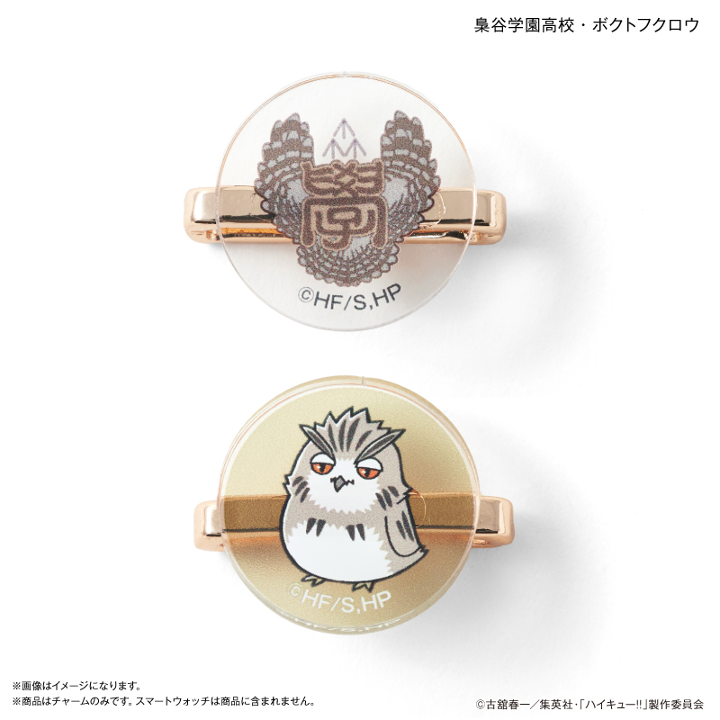 ハイキュー!!_スマートウォッチチャーム 梟谷学園高校・ボクトフクロウ