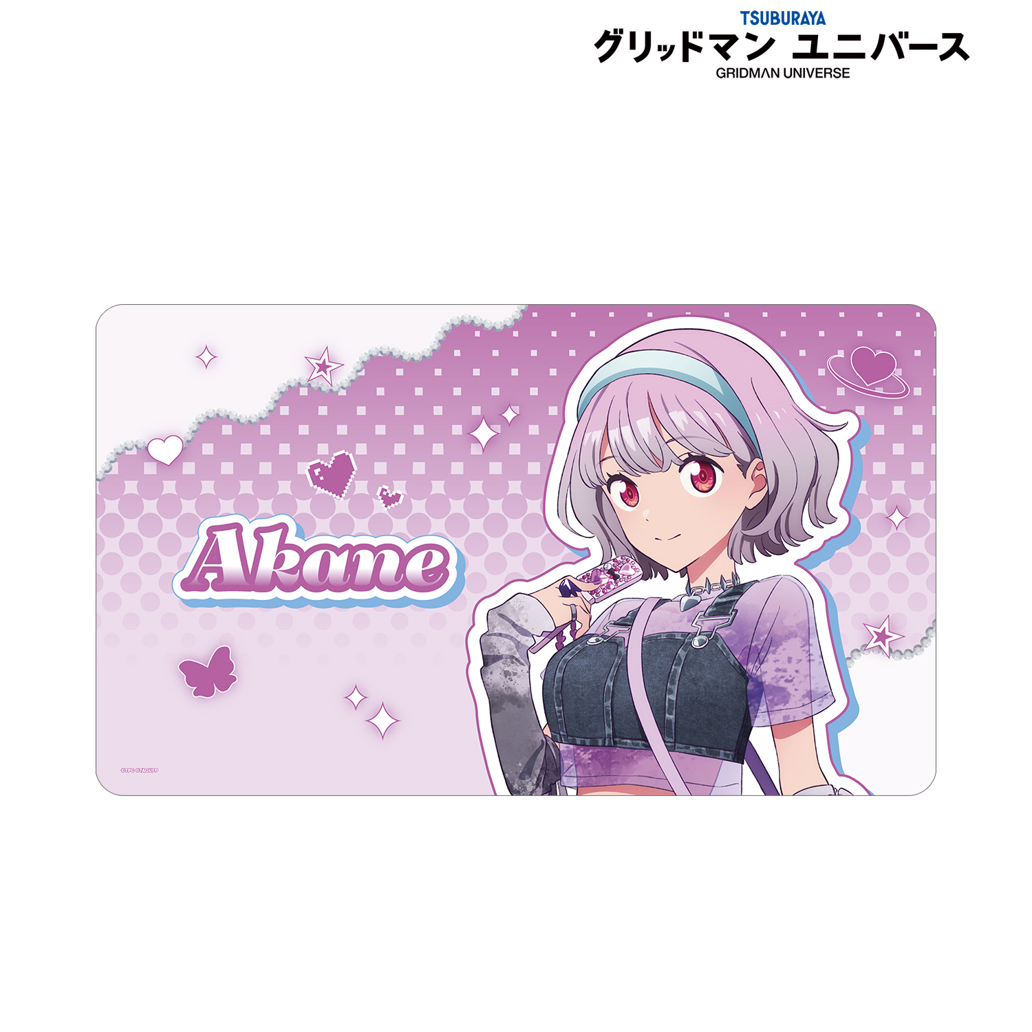 グリッドマン ユニバース_描き下ろし 新条アカネ Y2K ver. マルチデスクマット