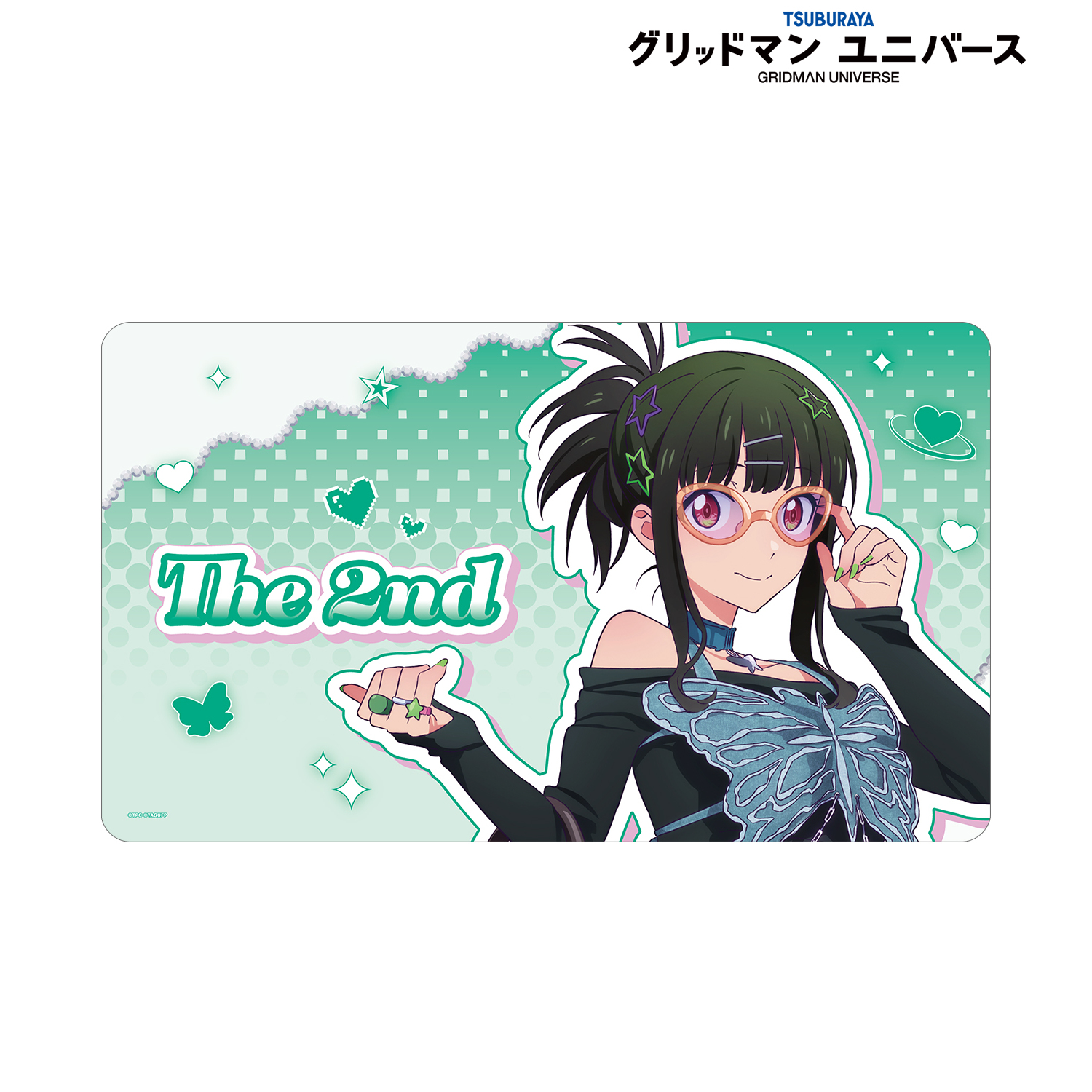グリッドマン ユニバース_描き下ろし 2代目 Y2K ver. マルチデスクマット