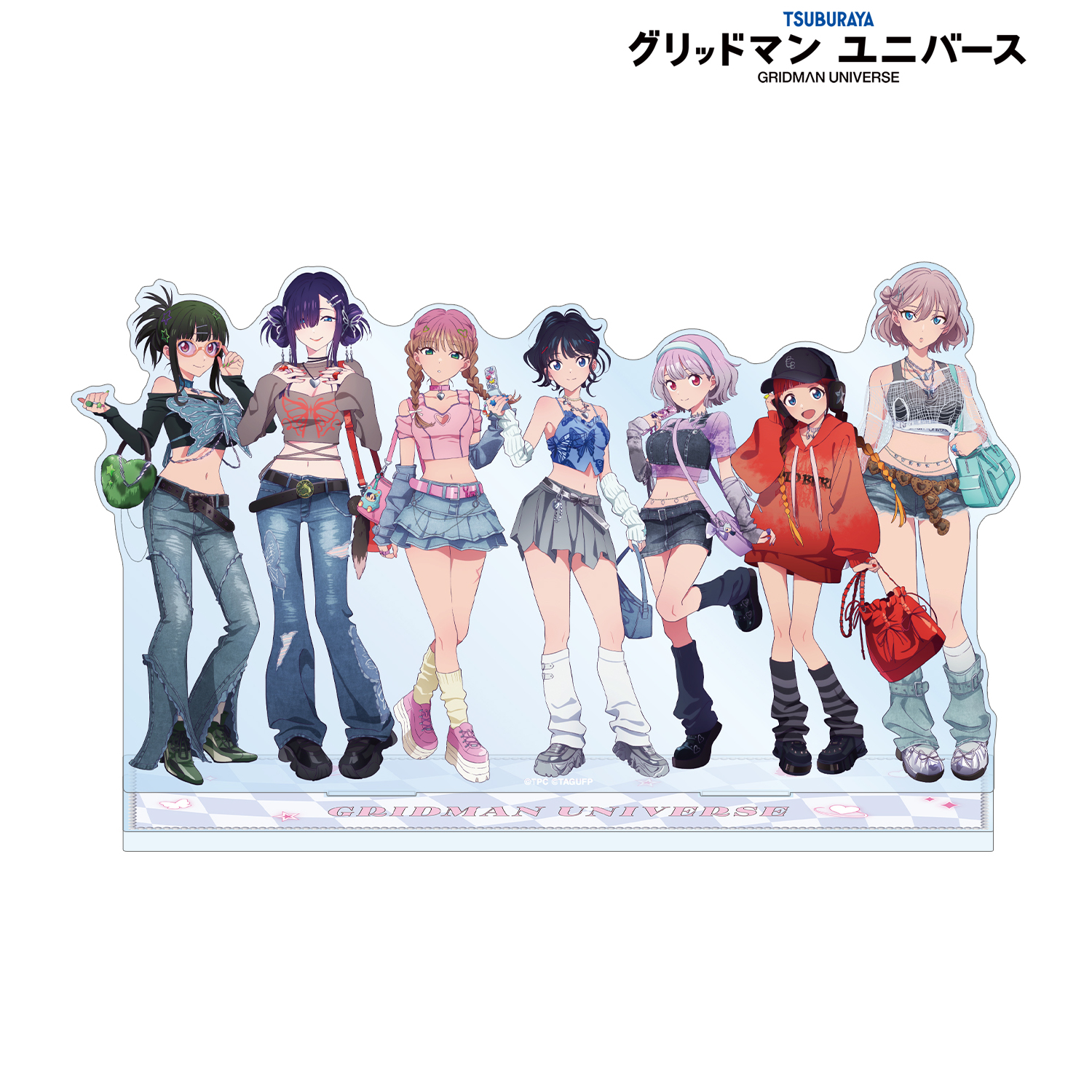 グリッドマン ユニバース_描き下ろし 集合 Y2K ver. アクリルスタンド