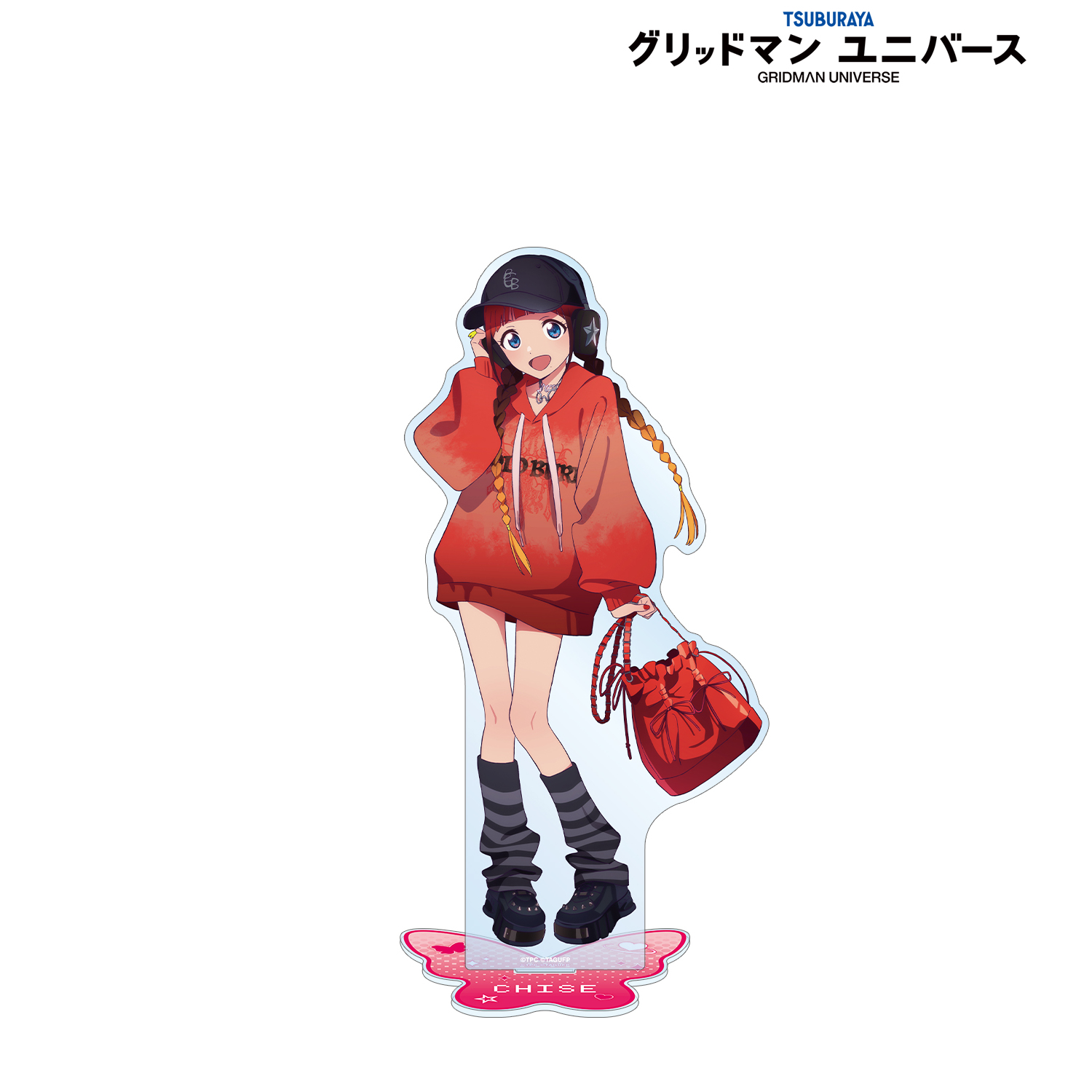 グリッドマン ユニバース_描き下ろし 飛鳥川ちせ Y2K ver. 特大アクリルスタンド