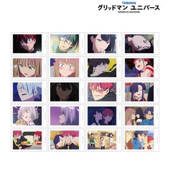 グリッドマン ユニバース_描き下ろし特大アクリルスタンド(アカネ/夜桜